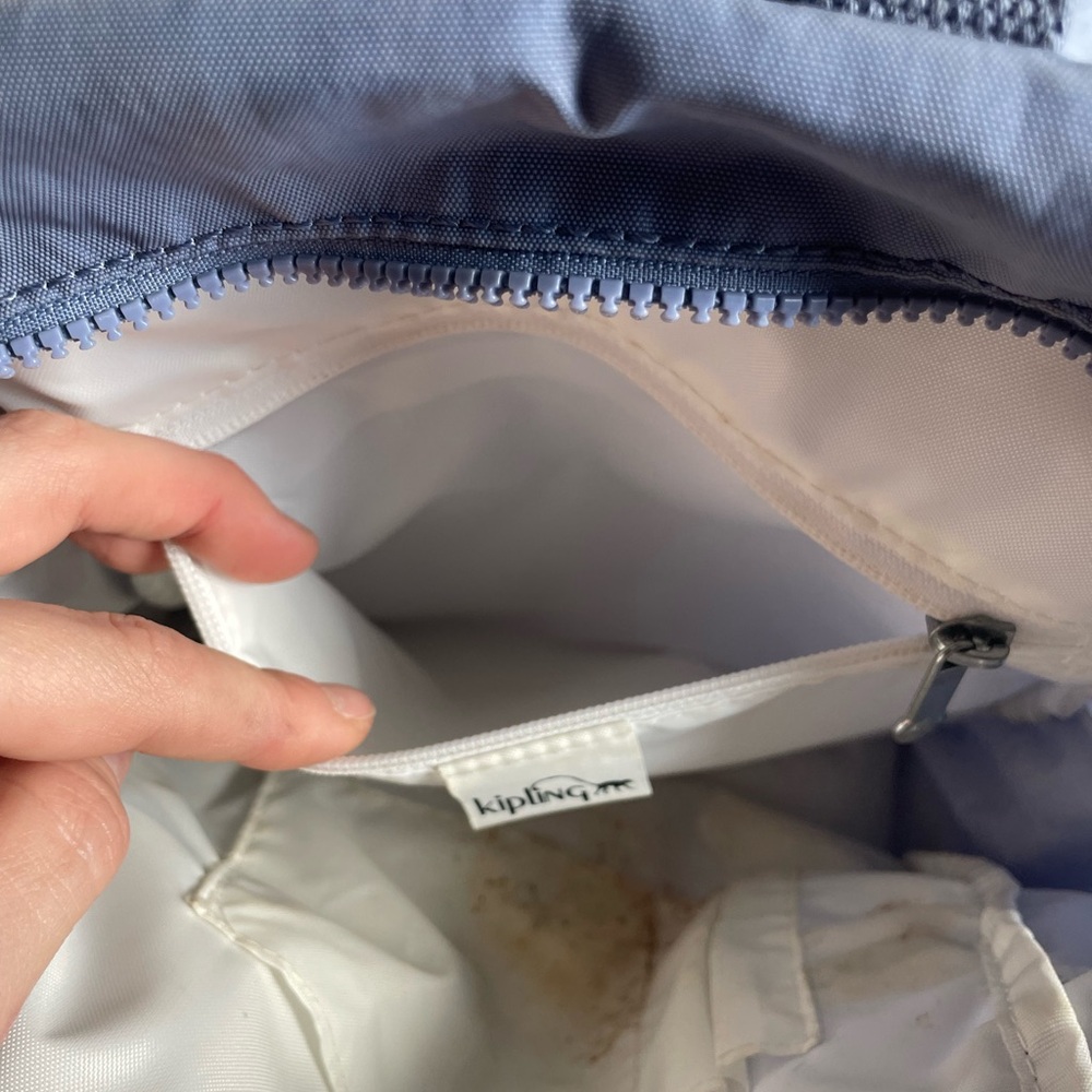 Kipling Light Blue Men's Backpack - image 7